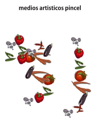 medios artisticos pincel