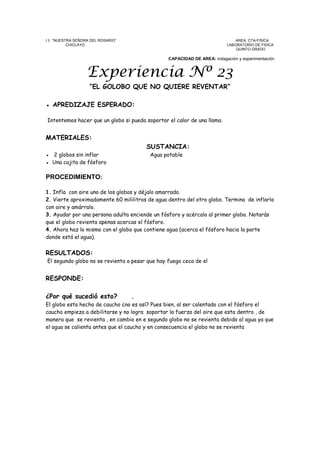 Llena una botella con agua fría y la otra con agua bien caliente