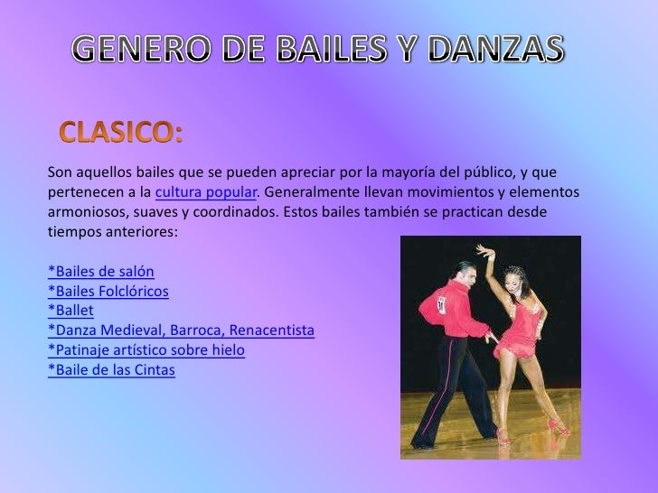 Trabajo 5 b danzas