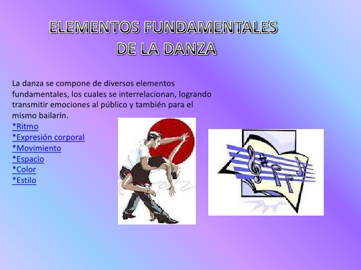 Trabajo 5 b danzas