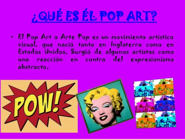 Resultado de imagen de pop art, inicio y fin