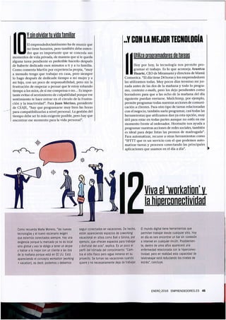 Trabajo a deshoras - Emprendedores