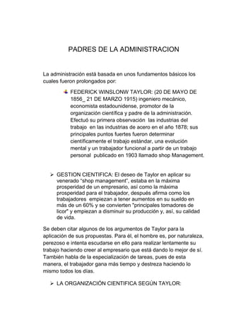Trabajo administracion 1