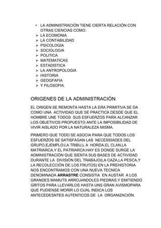 Trabajo administracion 1
