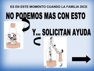 ES EN ESTE MOMENTO CUANDO LA FAMILIA DICE
 