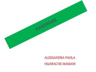 ALEKSANDRA PAOLA
HUARACHE MAMANI
 