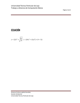 Trabajo ari de compu uni