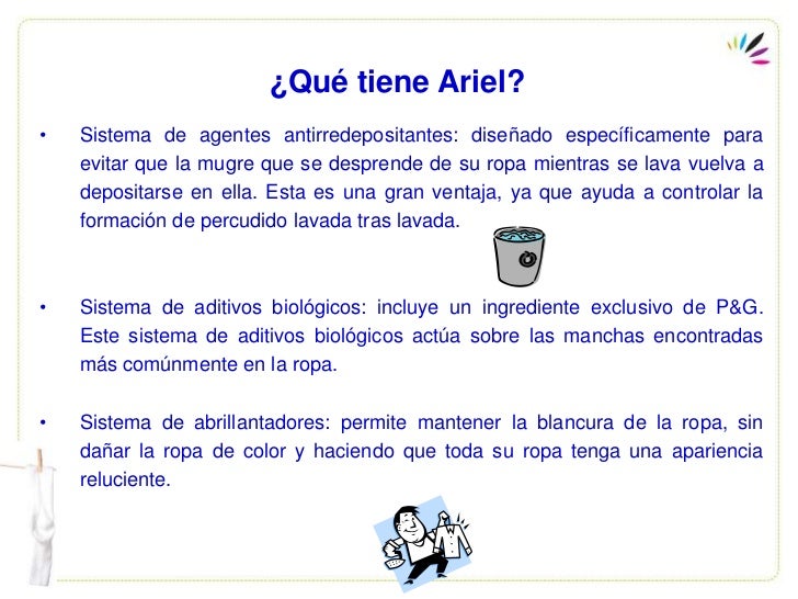 Análisis de producto Ariel