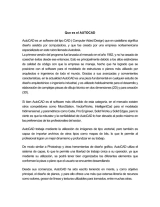 Trabajo autocad | DOCX
