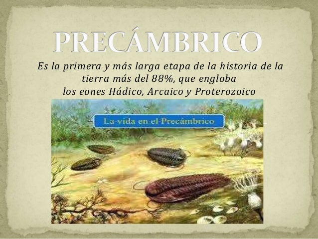 El Precambrico