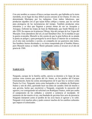 Trabajo cacique | DOCX