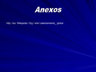 Trabajocalentamientoglobal