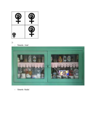 2-
- Simetría Axial
- Simetría Radial
 