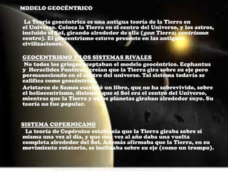 ¿En que consiste la ASTRONOMÍA? La astronomía es la ciencia que estudia la estructura,  composición y proceso de los astros y sus movimientos.La astronomía es posible dividirla en cuatro grandes ramas:Astrofísica: estudia el origen, evolución y destino de los cuerpos celestes. Astrometría: estudia las posiciones y movimientos de los astros.Mecánica celeste y cosmología: estudio del universo, principalmente su estructura. Radioastronomía: estudia las radiaciones electromagnéticas de los cuerpos celestes.¿Sabes por qué tenemos DIAS DE 24 HORAS? Los antiguos egipcios tenían un  calendario basado en 36 estrellas que aparecían en el firmamento tras la  puesta del Sol según iba transcurriendo el año. A lo largo de una noche  aparecían doce de estas estrellas y por ello dividieron la noche en doce  intervalos. Por similitud hicieron lo mismo con el periodo diurno.