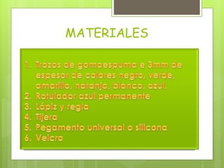 MATERIALES
 