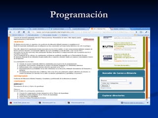 Programación 