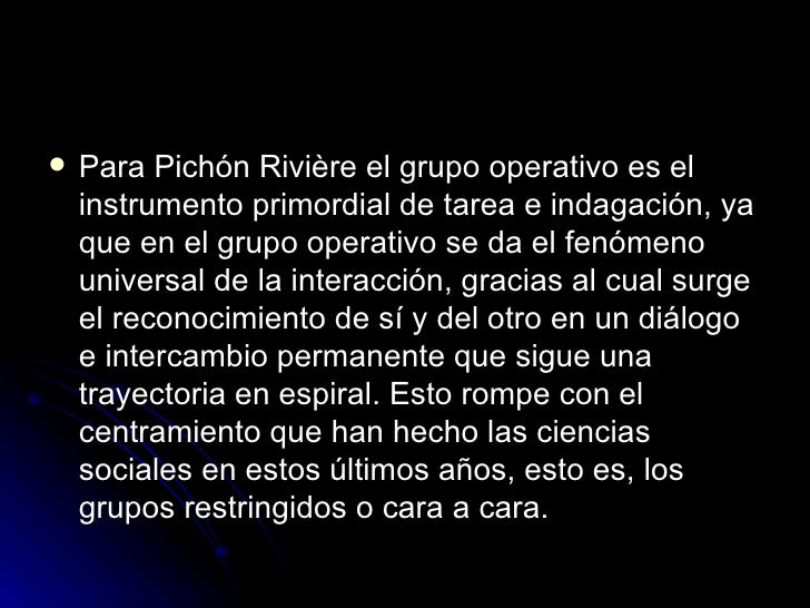 Trabajo Con El Grupo