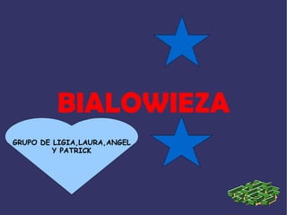 BIALOWIEZA GRUPO DE LIGIA,LAURA,ANGEL Y PATRICK 