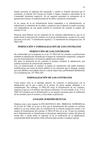 Trabajo contratos administrativos