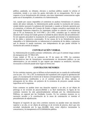 Trabajo contratos administrativos