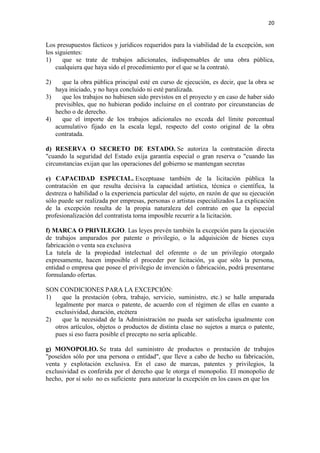 Trabajo contratos administrativos