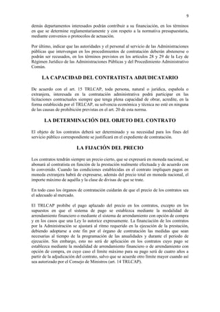 Trabajo contratos administrativos