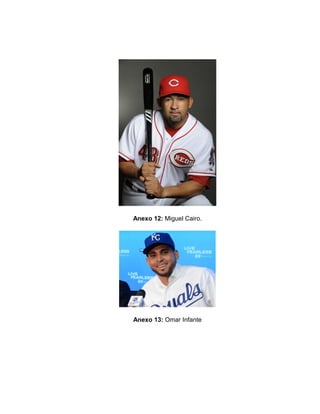 Anexo 12: Miguel Cairo. 
Anexo 13: Omar Infante 
 