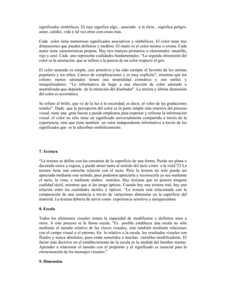 Trabajo sobre el diseño grafico