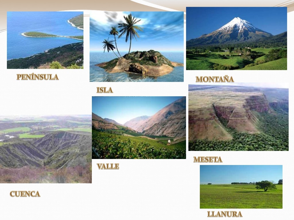 EL RELIEVE CONTINENTAL