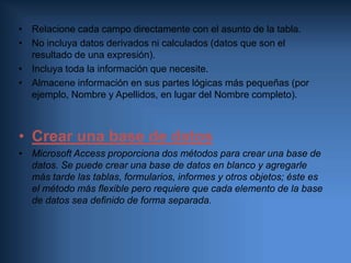 CONSULTALas consultas son preguntas que un usuario hace a la base de datos. Con ellas puede obtener información de varias tablas y con la estructura que más le interese. Además, las consultas pueden archivarse de forma que la próxima vez que se quiera hacer la misma pregunta no tendrá que volver a plantearla, será suficiente con llamar a la consulta previamente creada. La importancia de las consultas es enorme, de hecho es la potencia de esta herramienta la que permite que los gestores de base de datos sean casi imprescindibles en nuestro trabajo diario.  Existen varios tipos de consultas para emplear en Access.