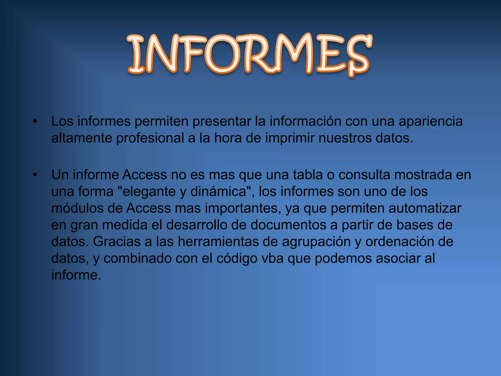 Es un conjunto de objetos y procedimientos que se utilizan como diseño de presentación al usuario.