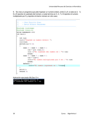 Ejercicios resueltos de c++ | PDF