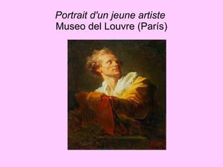 Portrait d'un jeune artiste   Museo del Louvre (París) 