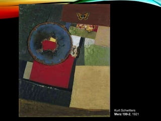 Kurt Schwitters
Merz 199-2, 1921
 