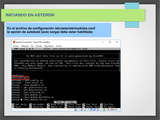 Servidor Asterisk (Instalacion y Configuracion) | ODP