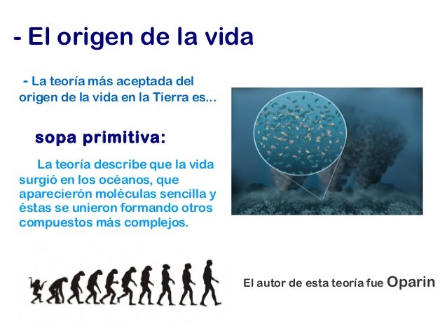 Origen de la vida en la Tierra