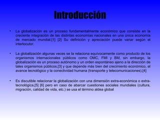 Globalisacion
