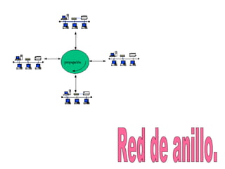 Red de anillo. 