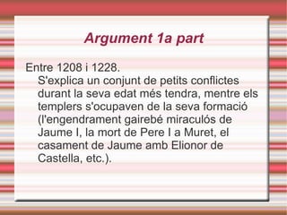 Participacio directa en alló narrat 