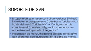 SOPORTE DE SVN
 
