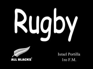 Israel Portilla 1ro F.M. Rugby 