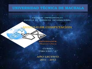 UNIVERSIDAD TÉCNICA DE MACHALA
 