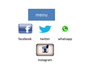 menu
facebook twitter whatsapp
instagram
 