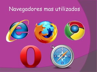 Navegadores mas utilizados
 