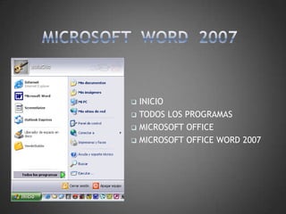 Microsoft  word  2007 ,[object Object]