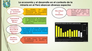 LA MINERIA EN EL PERU Y SU IMPACTO EN LA ECONOMIA NACIONAL | PPTX