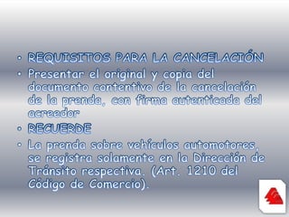 Contrato por medio del cual una persona llamada "empresario", encarga a otra denominada "agente", para que promueva o explote productos o negocios en determinado territorio, actuando en forma independiente y estable como representante o agente  de uno o varios productos del mismo.Copia autenticada del contrato suscrito.Que el agente o representante figure matriculado en el Registro Mercantil.Si el contrato se elaboró por documento privado, debe venir reconocido ante notario o juez.Si el contrato fue celebrado en el exterior, debe autenticarse la firma ante el funcionario competente del respectivo país y/o por el respectivo agente consular, cuya firma debe abonarse por el Ministerio de Relaciones Exteriores de Colombia.Cancelar el valor correspondiente al Impuesto de 	Registro.