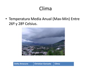 CapitalSu capital esTucupita.No tuvootra region como capital.En 1848 se decretacomo capital del estado.