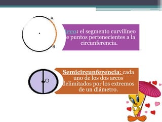 Trabajo de diapositiva circunferencia | PPTX