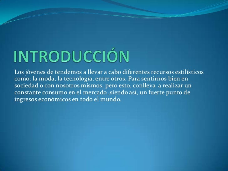 Trabajo de economia (introduccion)